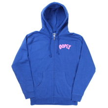 Load image into Gallery viewer, OG LOGO ZIP UP HOODIE (ROYAL)
