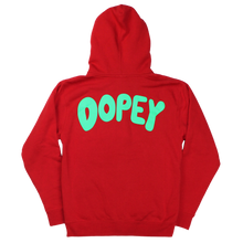 Load image into Gallery viewer, OG LOGO ZIP UP HOODIE (RED)
