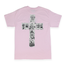 Load image into Gallery viewer, PLAYFUL CROSS TEE (PINK)
